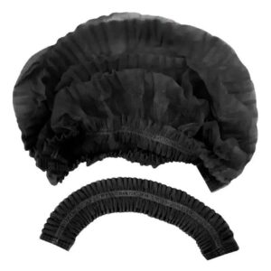 Combo Máscara Tripla Black + Touca Sanfonada Black